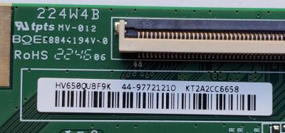 T-CON PARA TV SONY / NUMERO DE PARTE 44-9772121O / 47_6021573 / 44-97721210 / HV650QUB_F9K_V01 / PANEL YSCM065CCO11 / DISPLAY HV650QUB-F9K / MODELO KD-65X80CK / KD65X80CK	 - Imagen 2